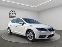 Usata Seat Leon Style 131 CV (96 kW) 2020 Bianco Berlina
