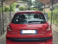 Usata Peugeot 206 60 CV (44 kW) 2010 Rosso Berlina