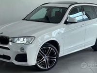 Usata BMW X3 M Sport 190 CV (139 kW) 2015 Bianco SUV