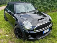 Usata Mini John Cooper Works Cabriolet 211 CV (155 kW) 2009 Nero Cabrio