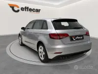 Usata Audi A3 150 CV (110 kW) 2020 Nero Berlina