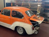 Usata Fiat 600 Abarth 50 CV (36 kW) 1967 Arancione Cabrio