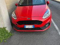 Usata Ford Fiesta ST-Line 100 CV (73 kW) 2018 Rosso Utilitaria
