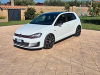 Usata VW Golf VII GTI 220 CV (161 kW) 2014 Bianco Berlina