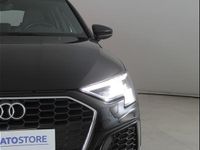 Usata Audi A3 Sportback S-Line 150 CV (110 kW) 2020 Nero Utilitaria