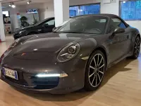 Usata Porsche 991 349 CV (256 kW) 2014 Grigio visone ka12 Cabrio