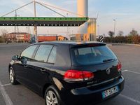 Usata VW Golf VI Trendline 110 CV (80 kW) 2009 Nero Utilitaria