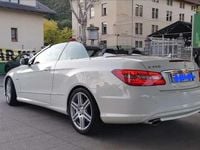 Usata Mercedes E350 231 CV (169 kW) 2011 Bianco Cabrio