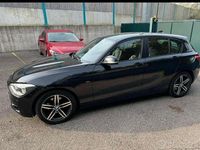 Usata BMW 120 Sport Line 184 CV (135 kW) 2012 Nero Utilitaria