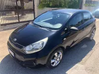 Usata Kia Rio EX 90 CV (66 kW) 2012 Nero Berlina