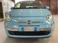 Usata Fiat 500C Lounge 69 CV (50 kW) 2012 Azzurro volare Cabrio