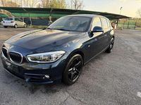Usata BMW 116 Sport Line 116 CV (85 kW) 2015 Blu Utilitaria