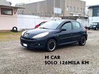 Usata Peugeot 206 60 CV (44 kW) 2012 Nero Berlina