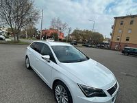Usata Seat Leon 116 CV (85 kW) 2018 Bianco Station wagon