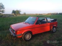 Usata VW Golf Cabriolet 54 CV (39 kW) 1983 Rosso Cabrio