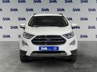 Usata Ford Ecosport Titanium 125 CV (91 kW) 2021 Bianco SUV