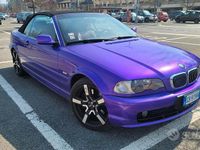Usata BMW 330 232 CV (170 kW) 2002 Blu Cabrio