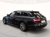 Usata Audi A6 Business Plus 190 CV (139 kW) 2017 W1 blu chiaro di luna metallizzato Station wagon