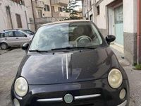 Usata Fiat 500C Lounge 75 CV (55 kW) 2010 Nero Cabrio