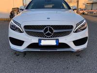 Usata Mercedes C220 170 CV (125 kW) 2017 Bianco Coupé