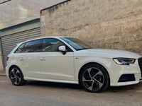 Usata Audi A3 S-Line 116 CV (85 kW) 2019 Bianco Berlina