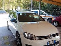Usata VW Golf VII 110 CV (80 kW) 2015 Bianco Station wagon