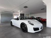 Usata Porsche 911 Carrera Cabriolet 370 CV (272 kW) 2017 Bianco Cabrio