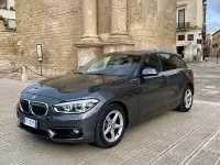Usado BMW 116 Sport Line 116 HP (85 kW) 2016 Cinzento Citadino