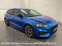 Usata Ford Focus ST-Line 120 CV (88 kW) 2018 Blu Berlina