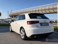 Usata Audi A3 Ambition 150 CV (110 kW) 2013 Bianco Berlina