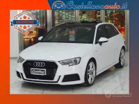 Usata Audi A3 S-Line 184 CV (135 kW) 2016 Bianco Berlina