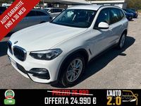 Usata BMW X3 Advantage 190 CV (139 kW) 2020 Bianco SUV
