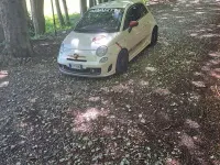 Usata Abarth 500 135 CV (99 kW) 2008 Bianco Utilitaria