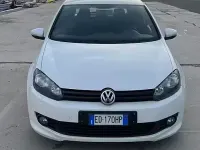 Usata VW Golf VI 122 CV (89 kW) 2010 Bianco Utilitaria