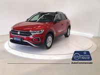 Usata VW T-Roc Life 110 CV (80 kW) 2022 Rosso SUV