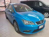 Usata Seat Ibiza CONNECT 75 CV (55 kW) 2016 Blu Coupé