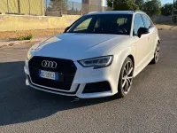 Usata Audi A3 S-Line 150 CV (110 kW) 2017 Bianco Berlina