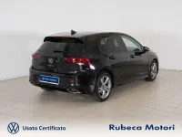 Usata VW Golf VIII R-line 131 CV (96 kW) 2023 Nero Berlina