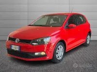 Usata VW Polo 90 CV (66 kW) 2015 Rosso Berlina