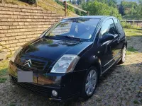 Usata Citroën C2 VTR Sport 109 CV (80 kW) 2005 Nero Utilitaria