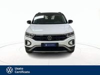 Usata VW T-Roc Life 110 CV (80 kW) 2022 Bianco SUV