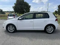 Usata VW Golf VI Highline 105 CV (77 kW) 2010 Bianco Utilitaria