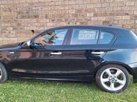 Usata BMW 120 179 CV (131 kW) 2008 Nero Utilitaria