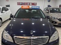 Usata Mercedes C200 Avantgarde 136 CV (100 kW) 2010 Blu Berlina
