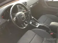 Usata Audi A3 Attraction 105 CV (77 kW) 2008 Nero Utilitaria