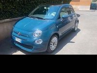 Usado Fiat 500 75 CV (55 kW) 2009 Azul Descapotable