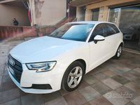 Usata Audi A3 115 CV (84 kW) 2019 Bianco Berlina