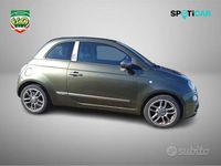 Usata Fiat 500C Lounge 95 CV (69 kW) 2010 Verde Cabrio