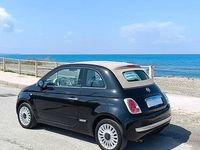 Usata Fiat 500 69 CV (50 kW) 2013 Nero Cabrio
