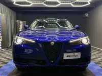 Usata Alfa Romeo Stelvio Veloce 209 CV (153 kW) 2020 Blu/azzurro SUV